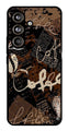 Marble Pattern Metal Mobile Case for Samsung Galaxy S24 FE (Design No -36)