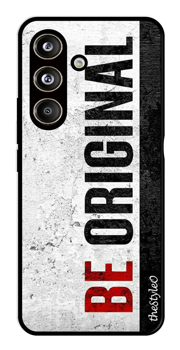 Coffee Pattern Metal Mobile Case for Samsung Galaxy S24 FE (Design No -37)
