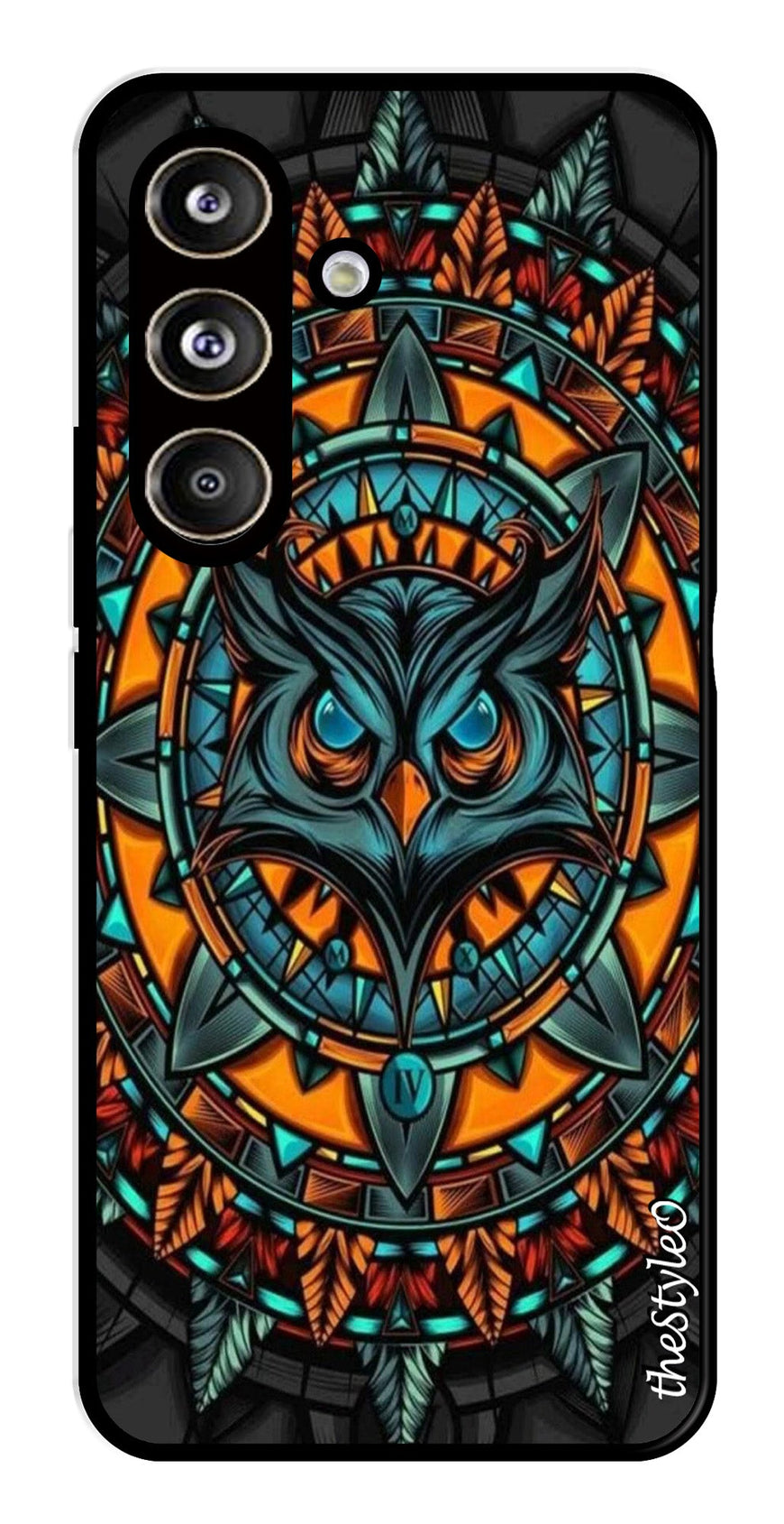 Gamer Pattern Metal Mobile Case for Samsung Galaxy S24 FE (Design No -41)