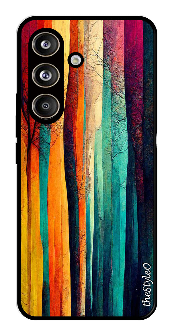 Marble Design Metal Mobile Case for Samsung Galaxy S24 FE (Design No -46)