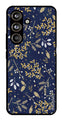 Leaves Design Metal Mobile Case for Samsung Galaxy S24 FE (Design No -51)