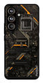 Circuit Design Metal Mobile Case for Samsung Galaxy S24 FE (Design No -63)