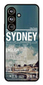 Sydney Metal Mobile Case for Samsung Galaxy S24 FE (Design No -69)