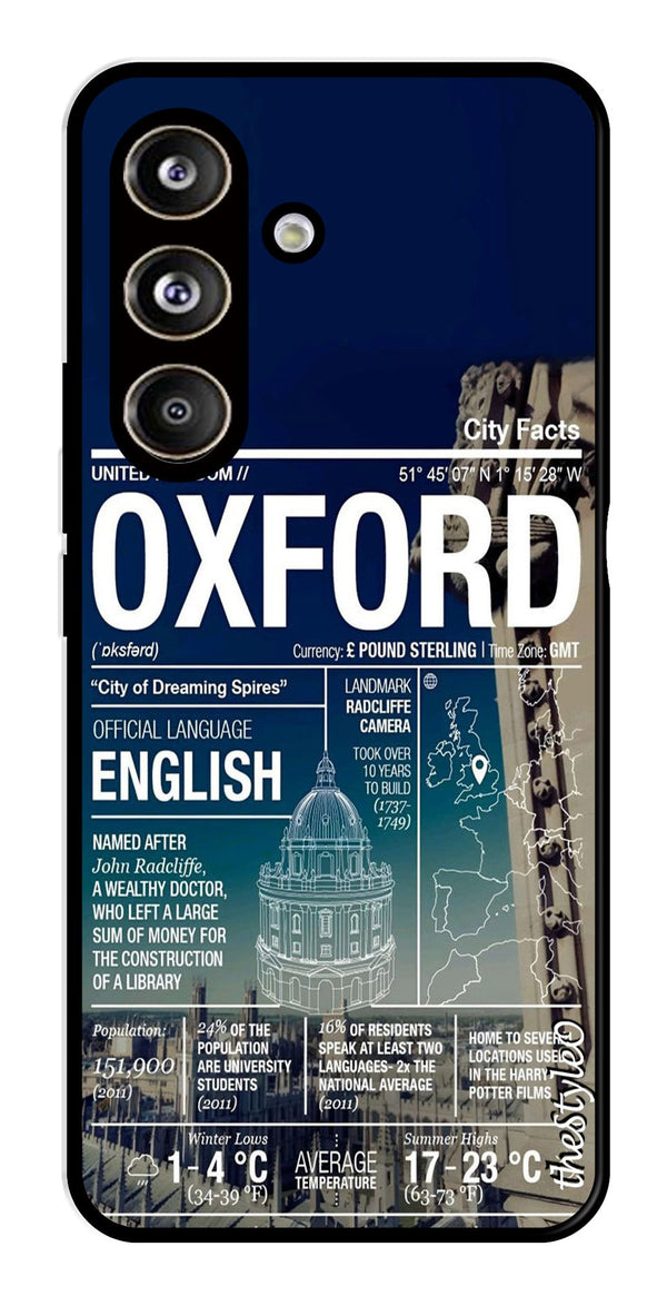 Oxford Metal Mobile Case for Samsung Galaxy S24 FE (Design No -70)