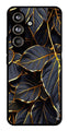 Gold Leaf Metal Mobile Case for Samsung Galaxy S24 FE (Design No -73)