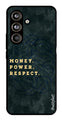 Money Power Respect Metal Mobile Case for Samsung Galaxy S24 FE (Design No -79)