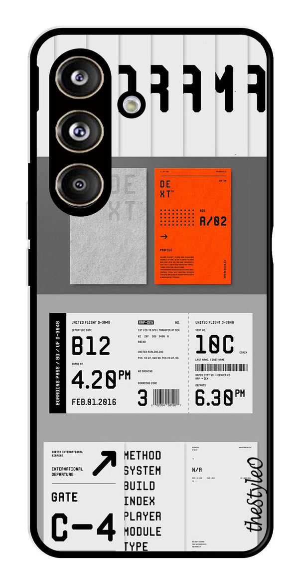 Monorama Metal Mobile Case for Samsung Galaxy S24 FE (Design No -80)