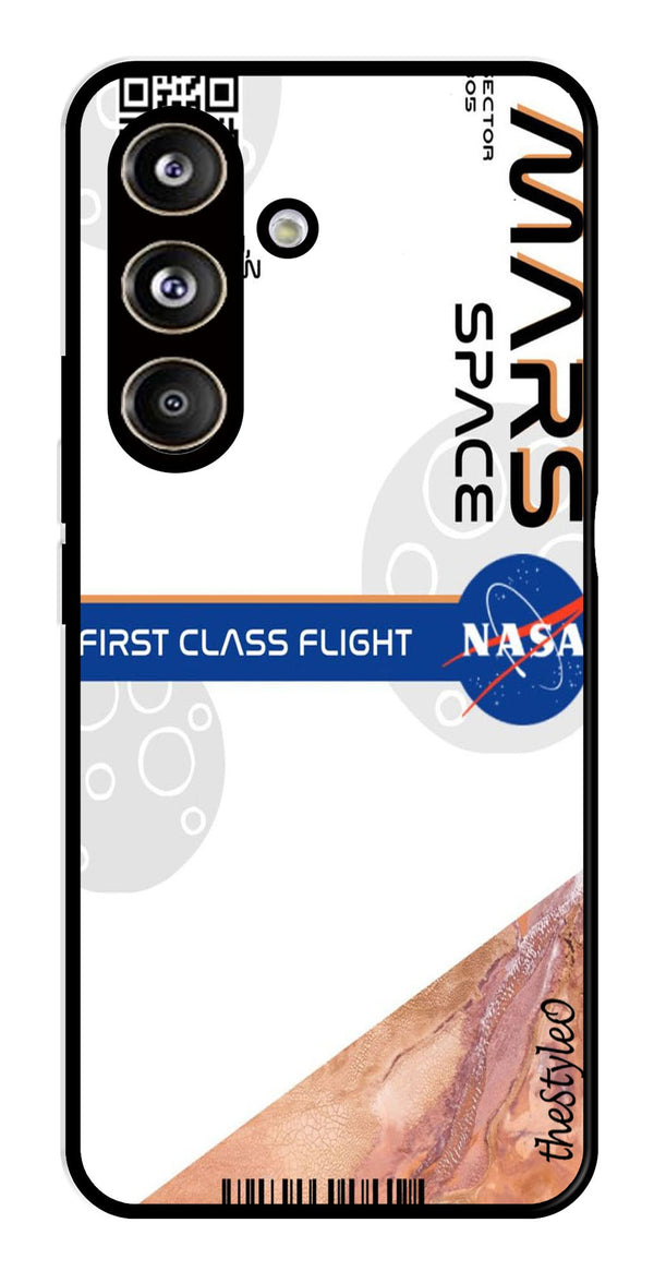 Mars Space Metal Mobile Case for Samsung Galaxy S24 FE (Design No -81)