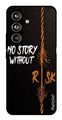 No Story without Risk Metal Mobile Case for Samsung Galaxy S24 FE (Design No -82)