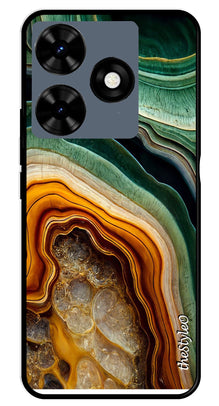 Be Happy Metal Mobile Case for Tecno Spark 10