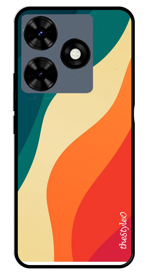 Be Original Metal Mobile Case for Tecno Spark 10 (Design No -38)