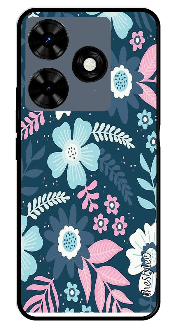 Qalander Art Metal Mobile Case for Tecno Spark 10 (Design No -49)