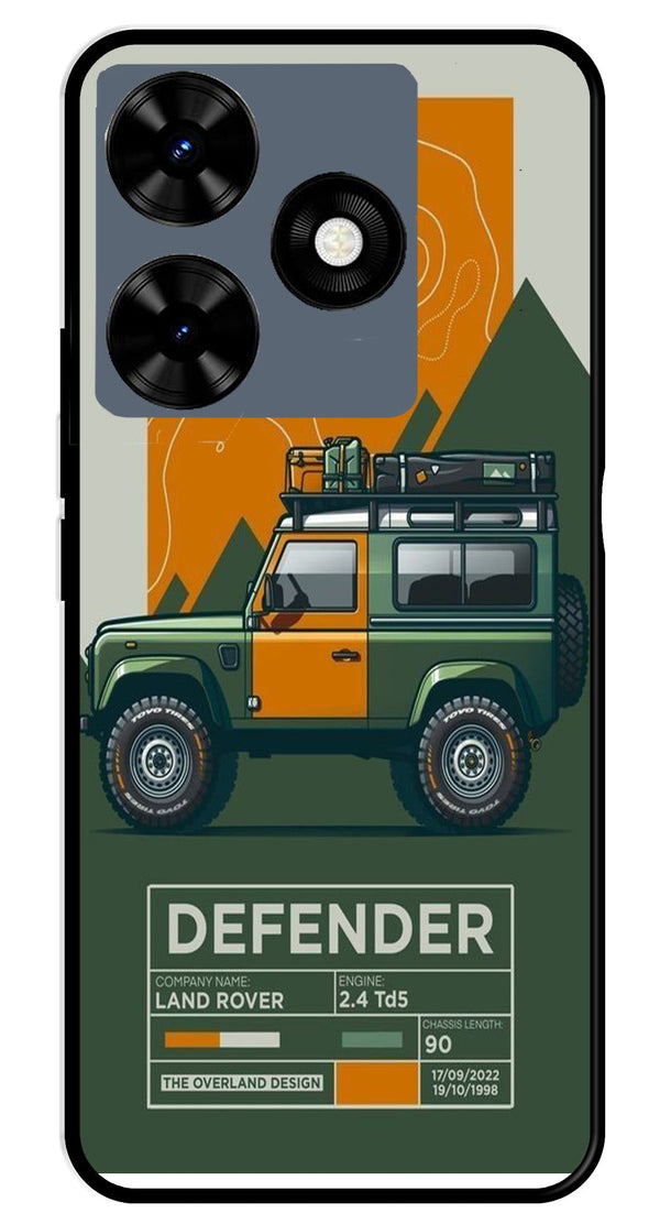 Defender Metal Mobile Case for Tecno Spark 10 (Design No -72)