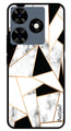 Marble Design2 Metal Mobile Case for Tecno Spark 10C (Design No -08)