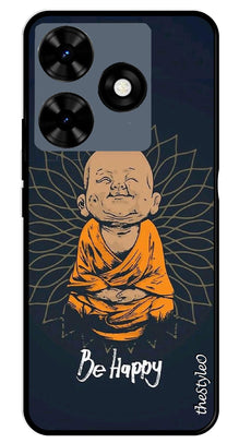 Owl Design Metal Mobile Case for Tecno Spark 10C