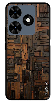 Muted Rainbow Metal Mobile Case for Tecno Spark 10C