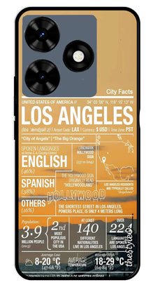 Los Angeles Metal Mobile Case for Tecno Spark 10C