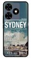 Sydney Metal Mobile Case for Tecno Spark 10C (Design No -69)