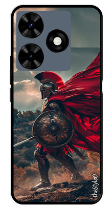 Spartan Fighter Metal Mobile Case for Tecno Spark 10C