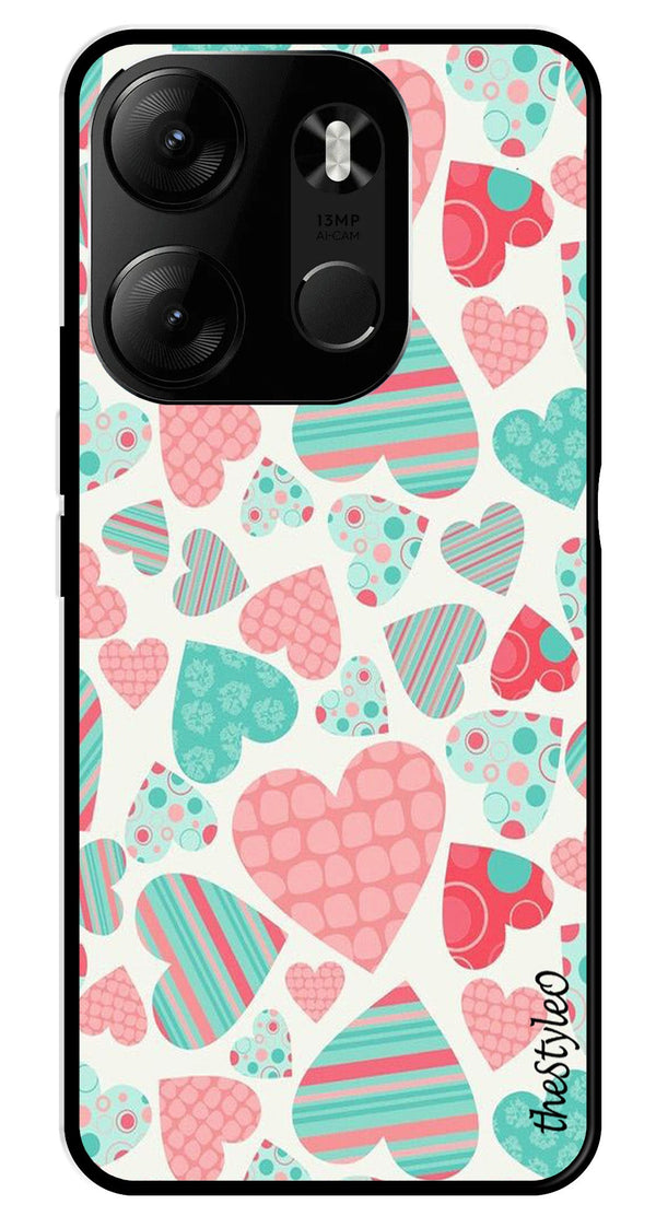 Car Lover Metal Mobile Case for Tecno Spark Go (Design No -21)