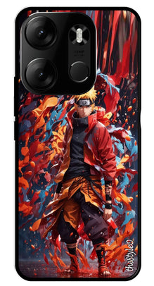 Anime-2 Metal Mobile Case for Tecno Spark Go