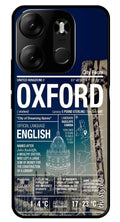 Oxford Metal Mobile Case for Tecno Spark Go (Design No -70)