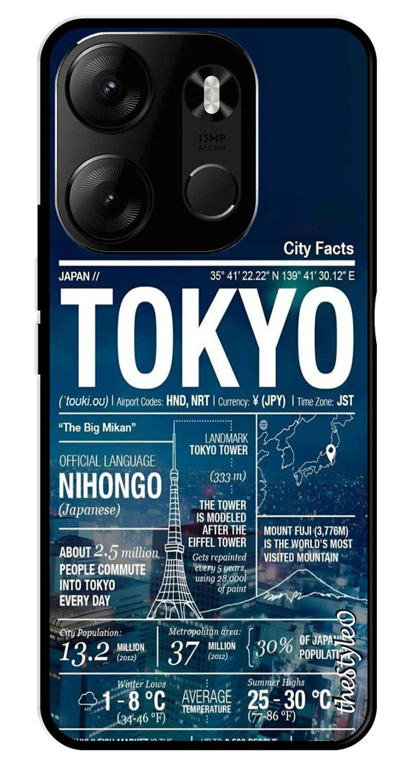 Tokyo Metal Mobile Case for Tecno Spark Go (Design No -93)