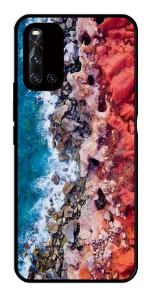 Sea Shore Metal Mobile Case for Vivo V19
