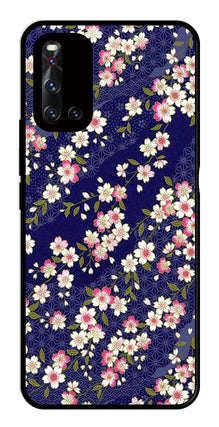 Flower Design Metal Mobile Case for Vivo V19
