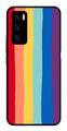 Rainbow MultiColor Metal Mobile Case for Vivo V20 SE   (Design No -03)