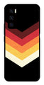 MultiColor Arrow Metal Mobile Case for Vivo V20 SE   (Design No -04)