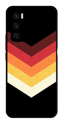MultiColor Arrow Metal Mobile Case for Vivo V20 SE