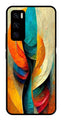 Modern Art Metal Mobile Case for Vivo V20 SE   (Design No -11)