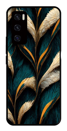 Feathers Metal Mobile Case for Vivo V20 SE