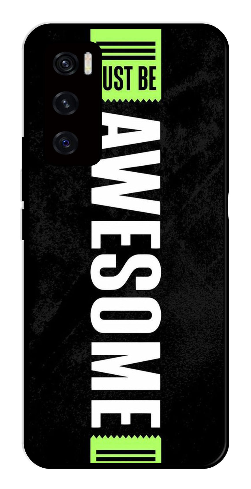 Awesome Metal Mobile Case for Vivo V20 SE   (Design No -33)