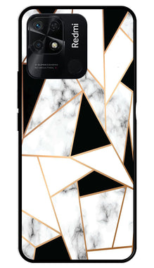 Marble Design2 Metal Mobile Case for Redmi 10