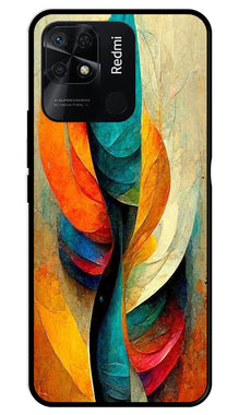 Modern Art Metal Mobile Case for Redmi 10 Power