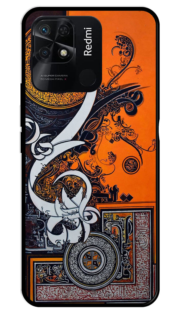 Qalander Art Metal Mobile Case for Redmi 10 Power   (Design No -16)