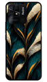 Feathers Metal Mobile Case for Redmi 10C   (Design No -30)