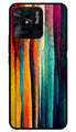 Modern Art Colorful Metal Mobile Case for Redmi 10   (Design No -47)