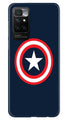 Captain America Case for Redmi 10 Prime