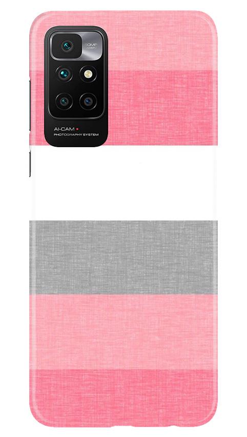 Pink white pattern Case for Redmi 10 Prime