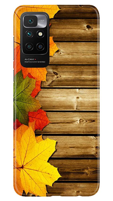 Wooden look3 Case for Redmi 10 Prime