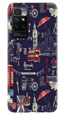 Love London Mobile Back Case for Redmi 10 Prime (Design - 75)