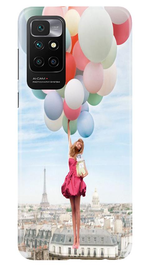 Girl with Baloon Case for Redmi 10 Prime