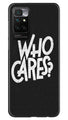 Who Cares Case for Redmi 10 Prime