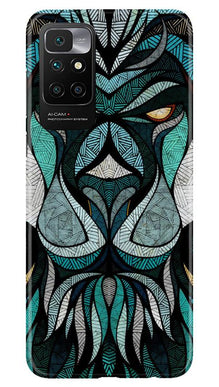 Lion Mobile Back Case for Redmi 10 Prime (Design - 97)