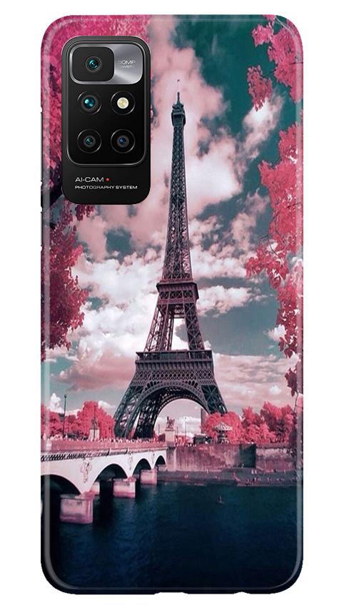 Eiffel Tower Case for Redmi 10 Prime  (Design - 101)