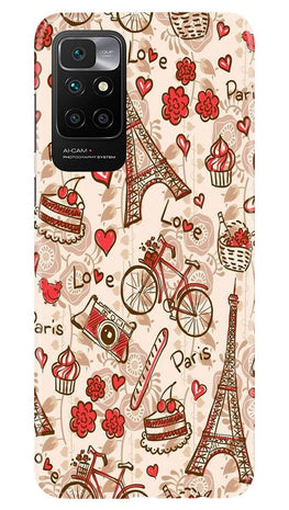 Love Paris Case for Redmi 10 Prime(Design - 103)