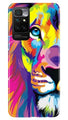 Colorful Lion Case for Redmi 10 Prime  (Design - 110)